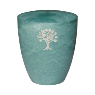 Urne Genesis Gravur Lebensbaum Jade Standard