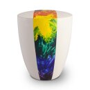 Urne Genesis Wei&szlig; Harmonie Regenbogen
