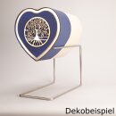 Design Edelstahlst&auml;nder f&uuml;r Herzurnen