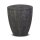 Urne Genesis Blumenranke in Stuck Grau