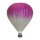 Hei&szlig;luftballon Kinderurne Traumreise Magenta/Gold