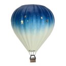 Hei&szlig;luftballon Kinderurne Traumreise Blau/Silber