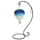 Hei&szlig;luftballon Kinderurne Traumreise Blau/Silber