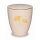 Urne Genesis Gravur Cremewei&szlig; Ginkgoblatt Gold mit...