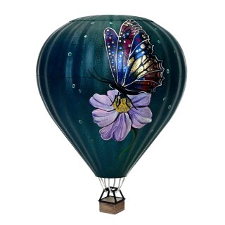 Hei&szlig;luftballon Kinderurne Schmetterling