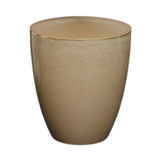 Urne Genesis Kastanie mit Dekorring Gold 3mm