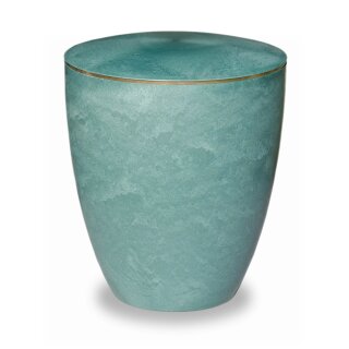Urne Genesis Jade mit Dekorring Gold 3mm