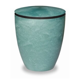 Urne Genesis Jade mit Dekorring Schwarz 9mm