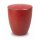 Urne Genesis Purpurrot mit Dekorring Silber 3mm