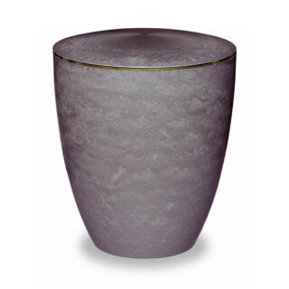 Urne Genesis Silber mit Dekorring Gold 3mm