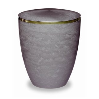 Urne Genesis Silber mit Dekorring Gold 9mm