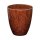 Urne Genesis Premium Wurzelholz mit Dekorring Silber 3mm