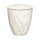 Urne Genesis Premium Marmor Carrara mit Dekorring Gold 3mm