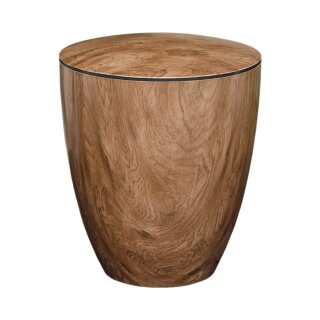Urne Genesis Premium Flair mit Dekorring Schwarz 3mm