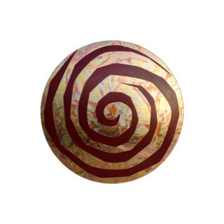 Urne Genesis Spirale Antika Purpurrot