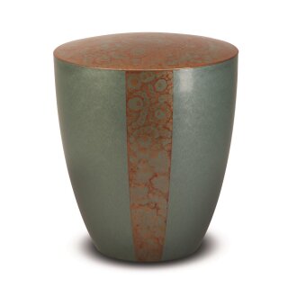 Urne Genesis "Sonnenmarmor" Mint / Kupfer