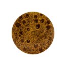 Urne Genesis "Sonnenmarmor" Schwarz / Gelb